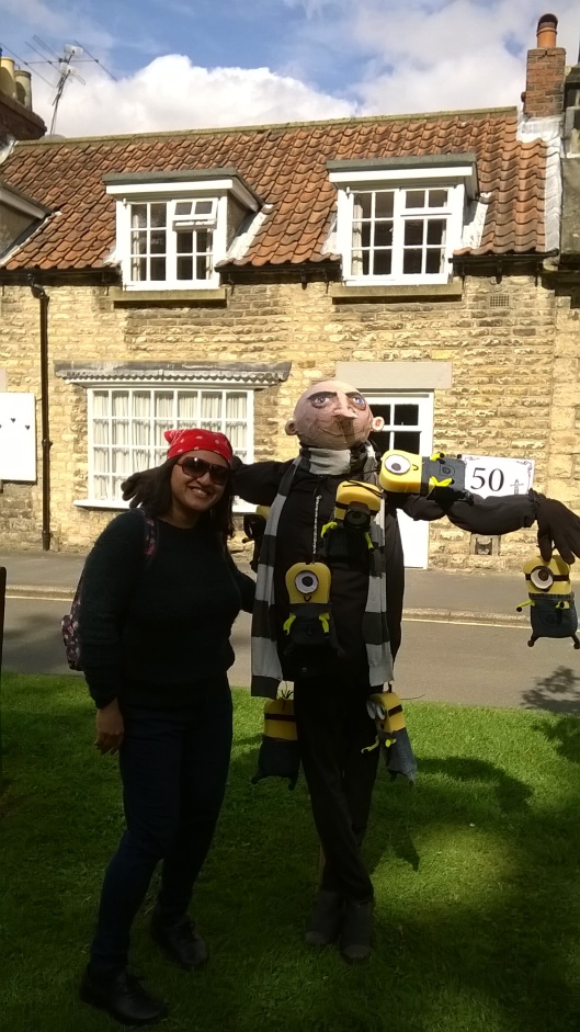 The winner of the Scarecrow Festival